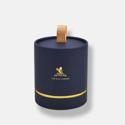 Blue Matt Gold Cardboard Tube Wholesale with Handle