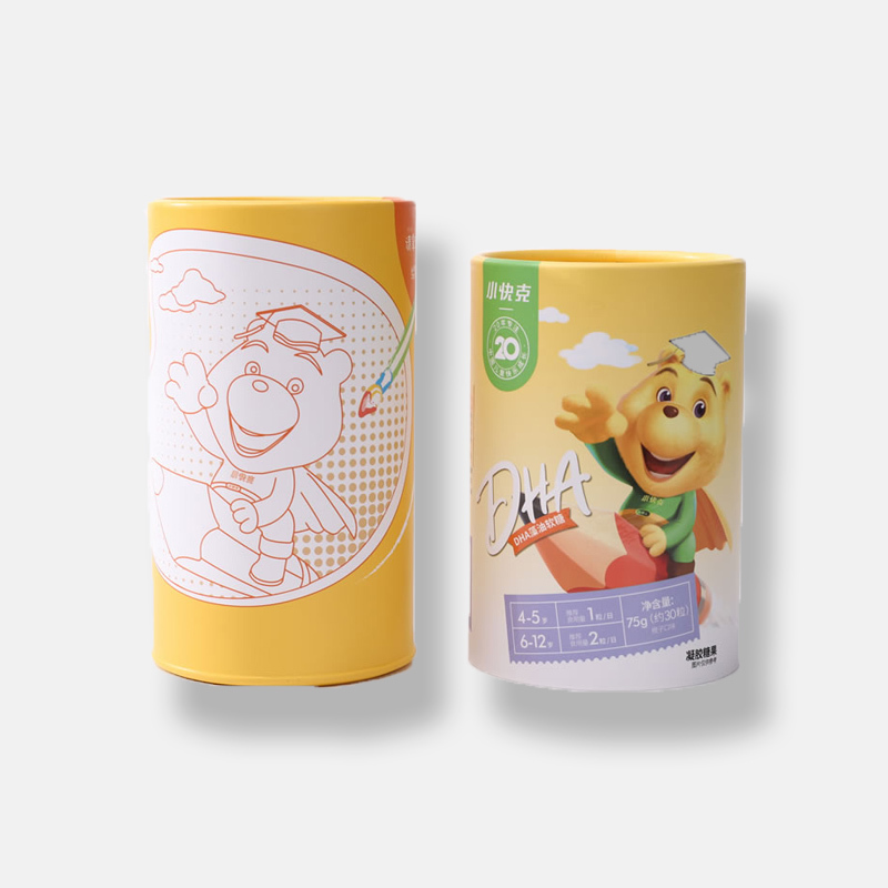 China Custom Paper Tube Candy Food Packaging