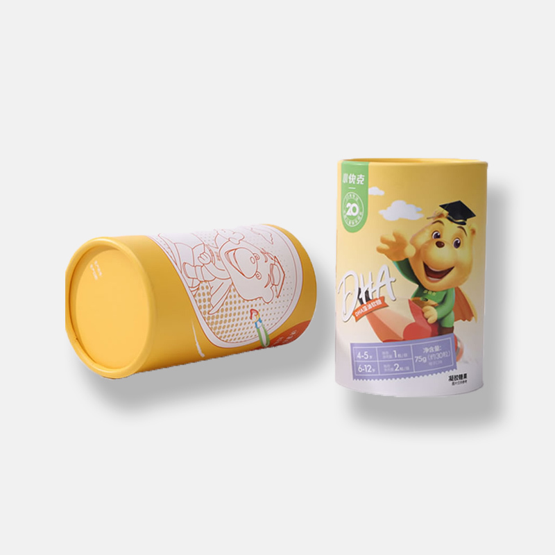 China Custom Paper Tube Candy Food Packaging