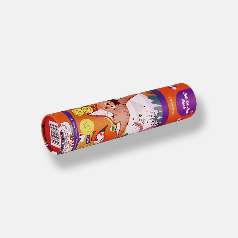 China Custom Printed Curling Paper Tube Packaging Supplier