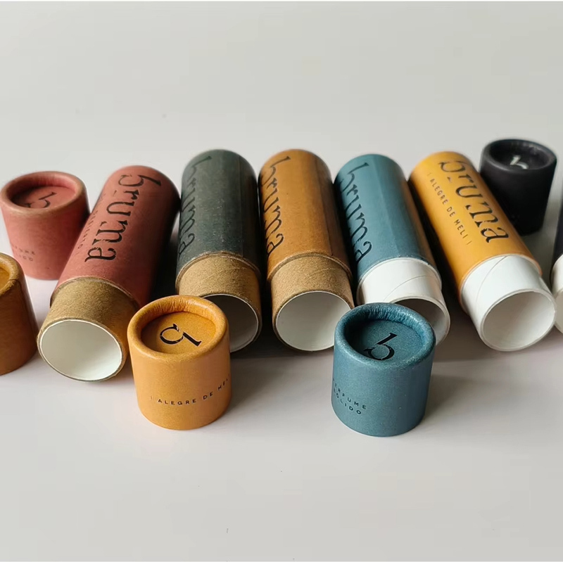 Color kraft Lipstick Paper Tube Supplier