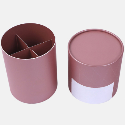 Cosmetic Paper Tube Packaging with Inserts