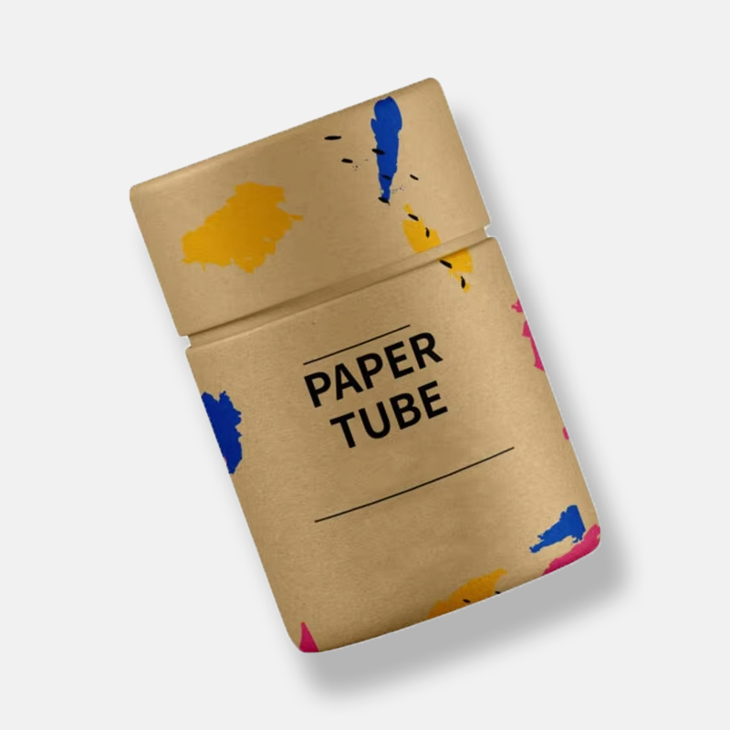 Custom Curled Paper Tube Packaging Supplier