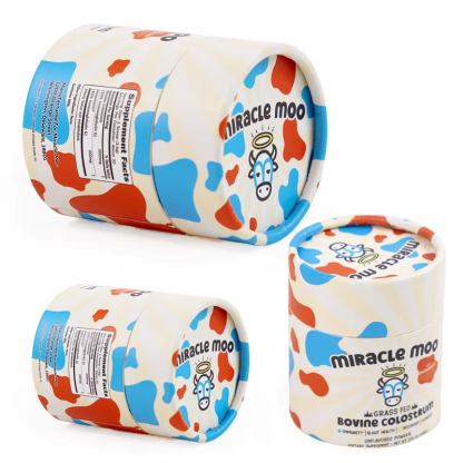 Custom Edge Curled Paper Tube Packaging Manufacturer