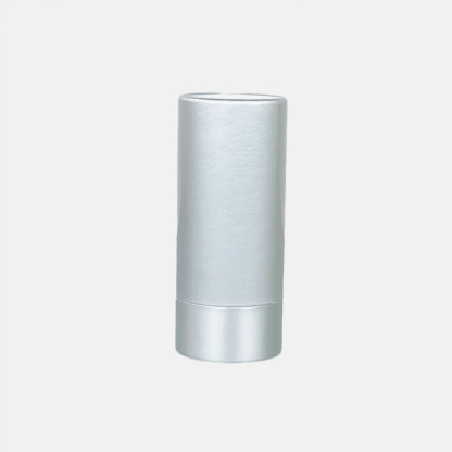Custom Printed Silver Paper Tube Packaging