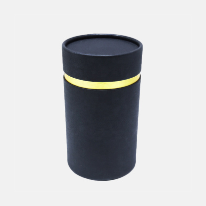 Custom Black Cylindrical Paper Tube Supplier