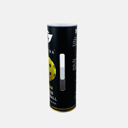 Custom Black bamboo Lid and Visible Lid Paper Tube