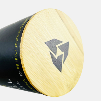 Custom Black bamboo Lid and Visible Lid Paper Tube