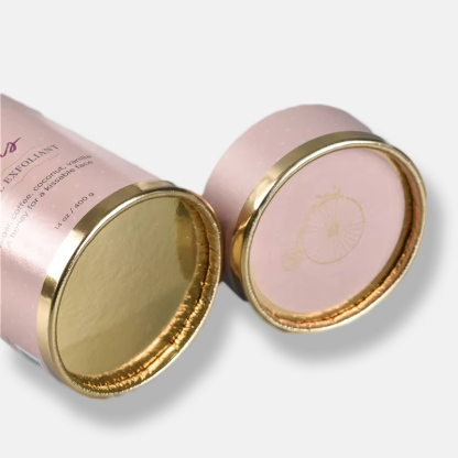 Custom CMYK Hot Stamping Paper Tube Wholesale