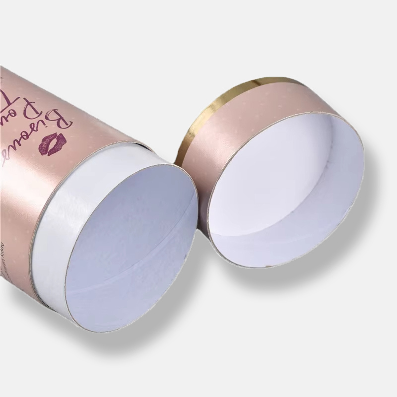 Custom CMYK Hot Stamping Paper Tube Wholesale