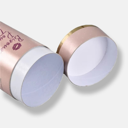 Custom CMYK Hot Stamping Paper Tube Wholesale