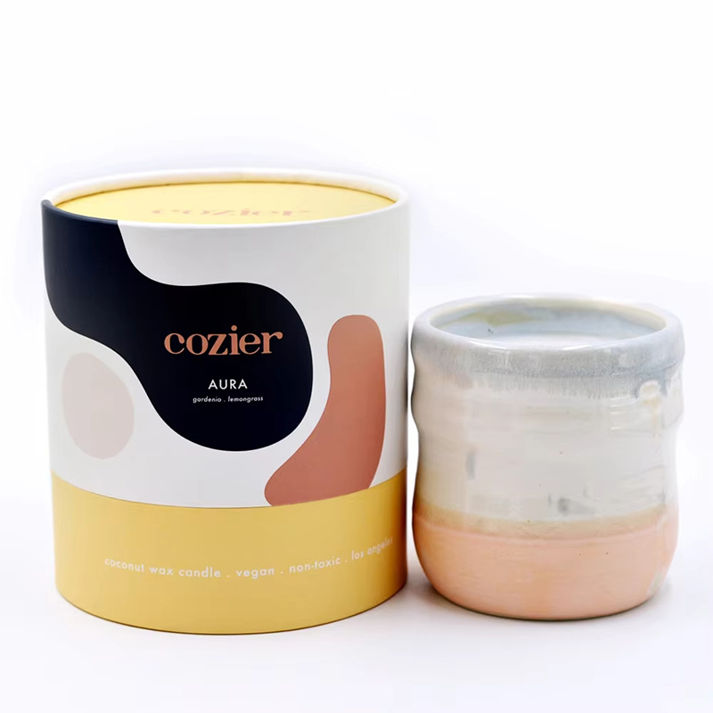 Custom Candle Paper Tube Packaging Manufacturers