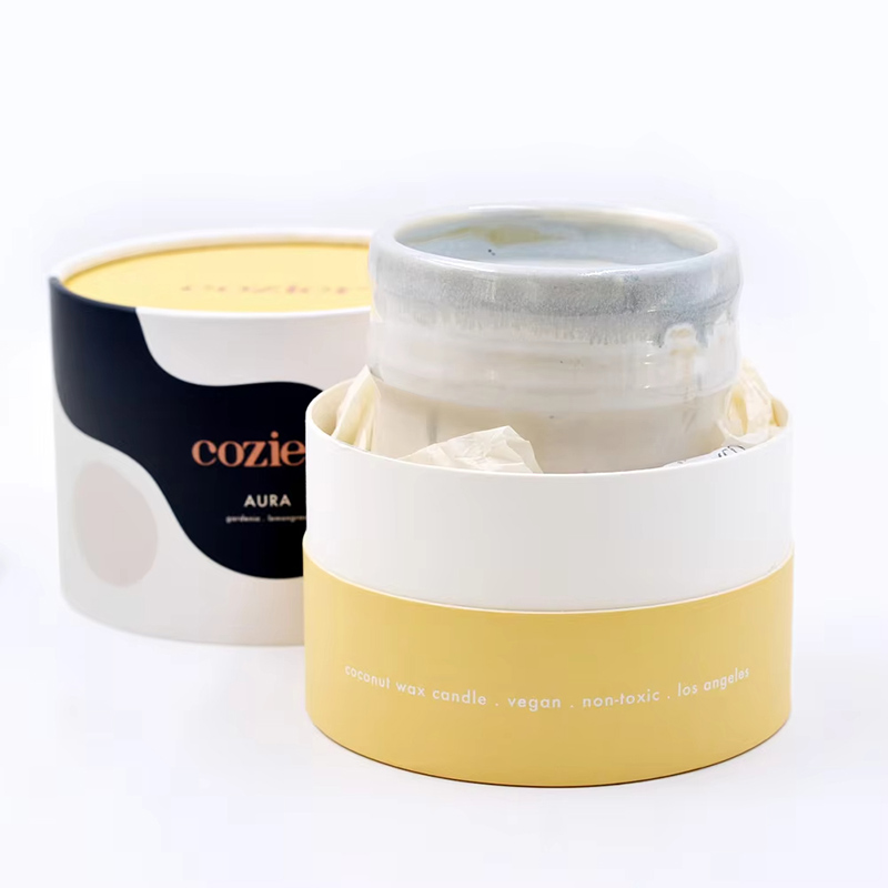 Custom Candle Paper Tube Packaging Manufacturers