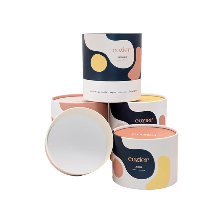 Custom Candle Paper Tube Packaging Manufacturers