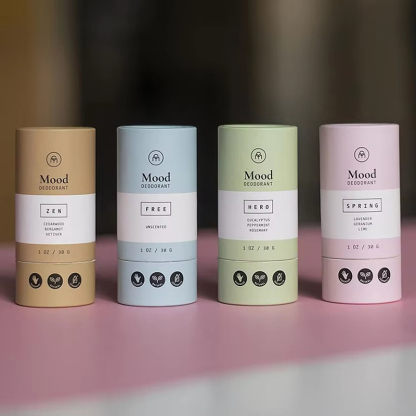 Custom Deodorant Push Up Paper Tube Supplier