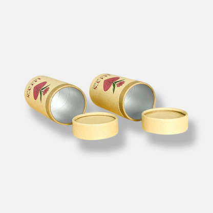 Custom Food Edge Curled Paper Tube Packaging