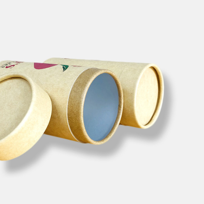 Custom Food Edge Curled Paper Tube Packaging