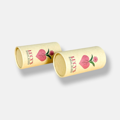 Custom Food Edge Curled Paper Tube Packaging