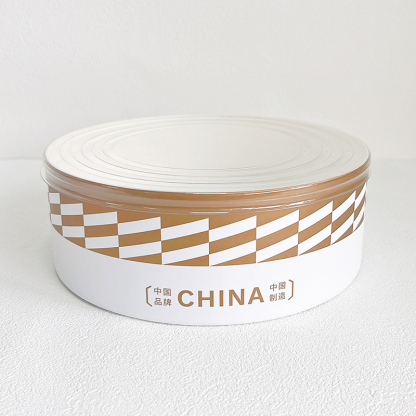 Custom Food Grade Cake Cylinder Packaging