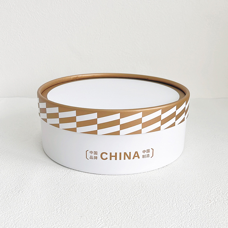 Custom Food Grade Cake Cylinder Packaging
