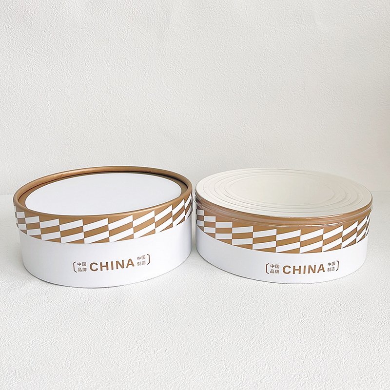 Custom Food Grade Cake Cylinder Packaging
