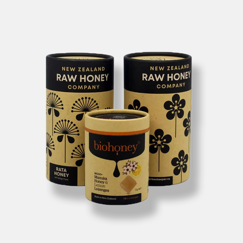 Custom Kraft Paper Printed Paper Tube Packaging Boxes