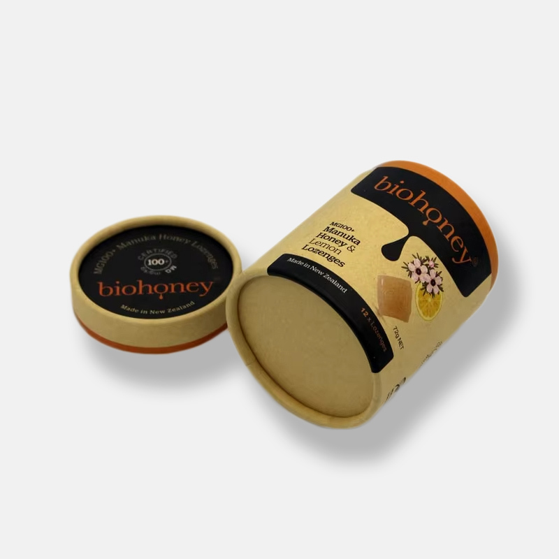 Custom Kraft Paper Printed Paper Tube Packaging Boxes