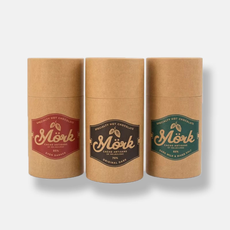 Custom Kraft Paper Printed Paper Tube Packaging Boxes