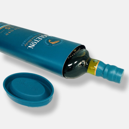 Custom Luxury Wine Oval Cylindrical Paper Tube Packaging
