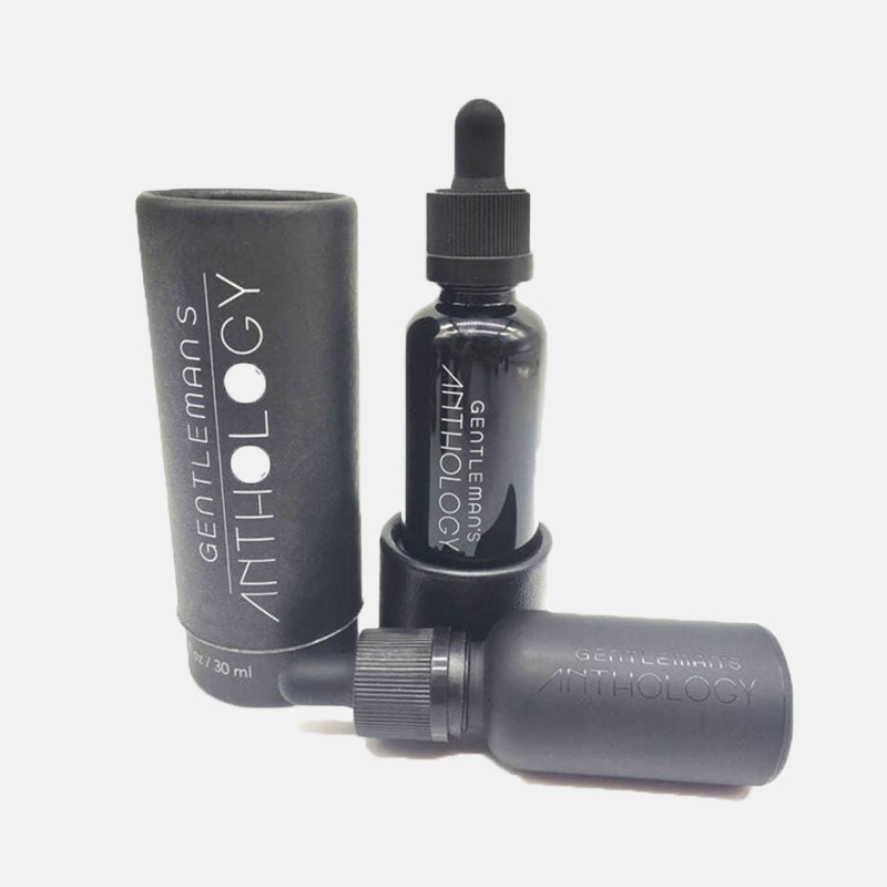 Custom Matte Black Paper Tube