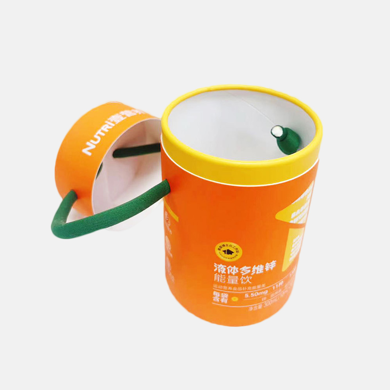 Custom Paper Tube with Rope Handle Wholesale