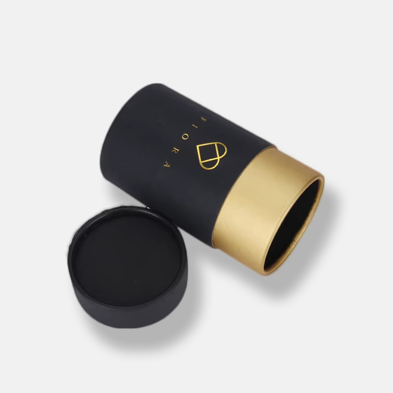 Custom Perfume Gold Cardboard Tube Wholesale
