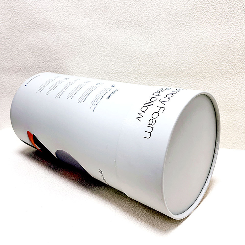 Custom Pillow Turned-edge Cylindrical Paper Tube