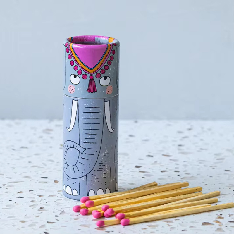 Custom Printed Match Paper Tube Wholesale