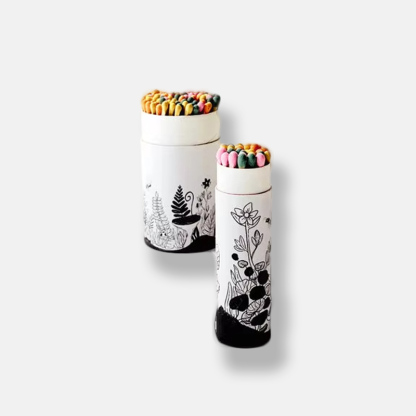 Custom Printed Match Paper Tube Wholesale