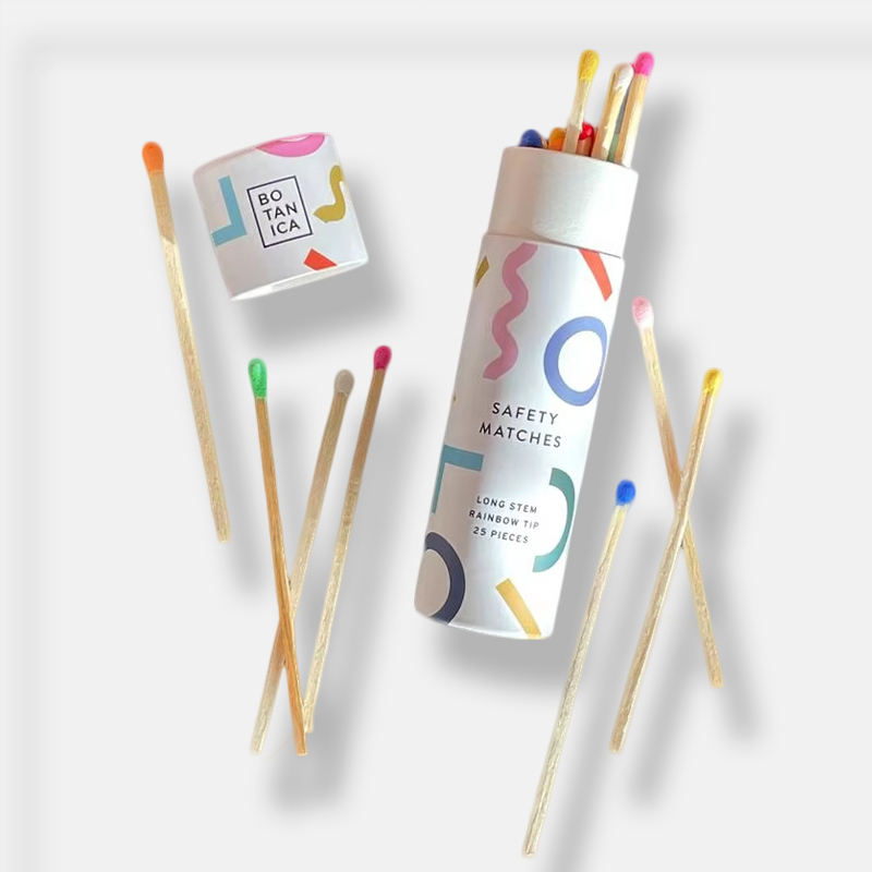 Custom Printed Match Paper Tube Wholesale