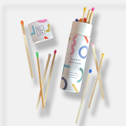 Custom Printed Match Paper Tube Wholesale