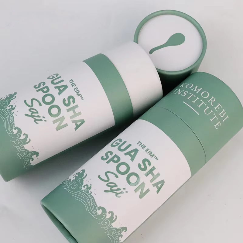 Custom Scraping Spoon Paper Tube Packaging Wholesale