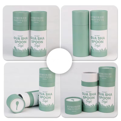 Custom Scraping Spoon Paper Tube Packaging Wholesale