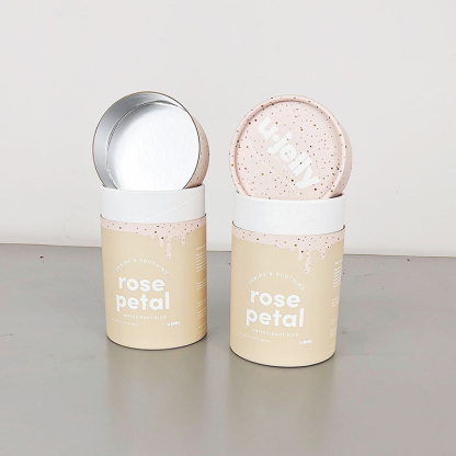Custom White Kraft Paper Tube Packaging Wholesale