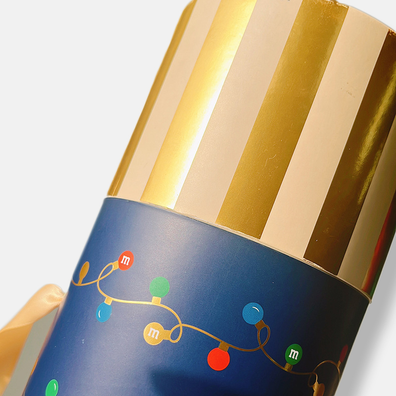 Customised Cosmetic Paper Tube Packaging with Carrying String