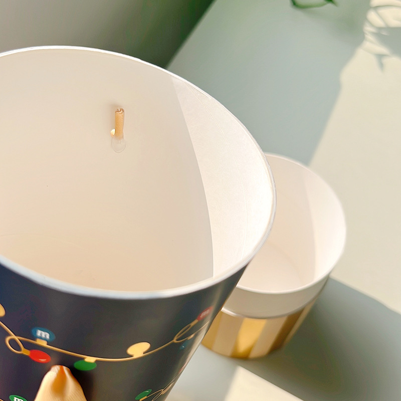 Customised Cosmetic Paper Tube Packaging with Carrying String