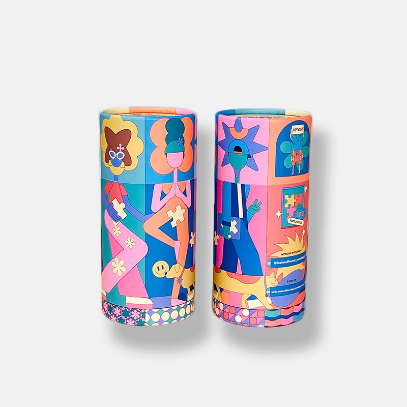 Customized Color Printed Paper Tube Packaging Supplier