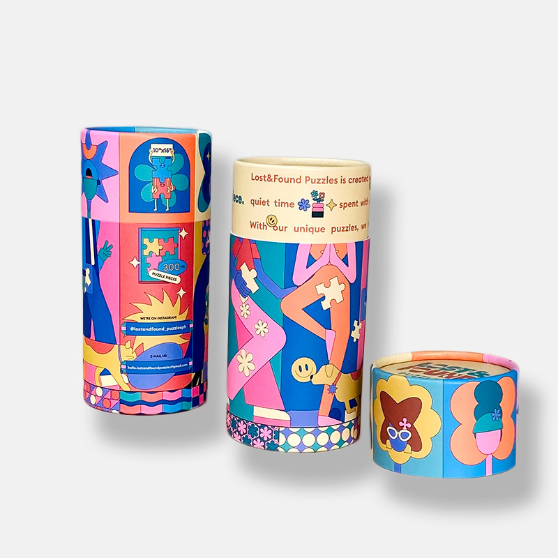 Customized Color Printed Paper Tube Packaging Supplier