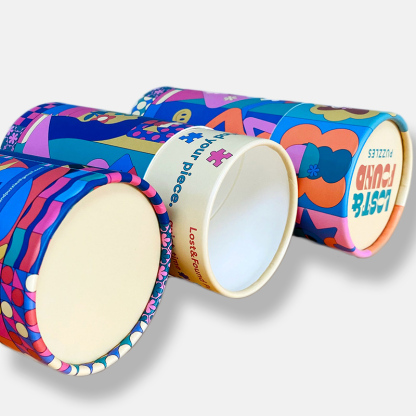 Customized Color Printed Paper Tube Packaging Supplier