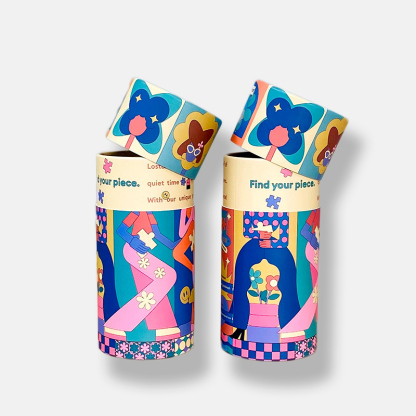 Customized Color Printed Paper Tube Packaging Supplier