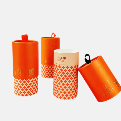 Customized Gold Stamping Paper Tube Packaging Wholesale