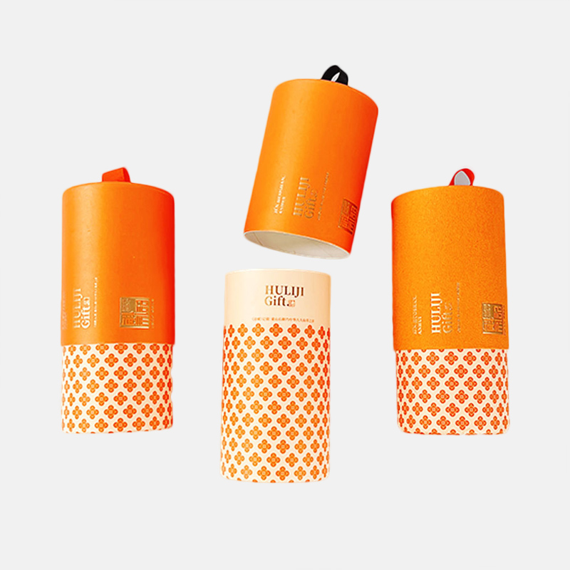 Customized Gold Stamping Paper Tube Packaging Wholesale