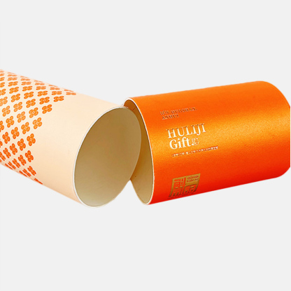 Customized Gold Stamping Paper Tube Packaging Wholesale