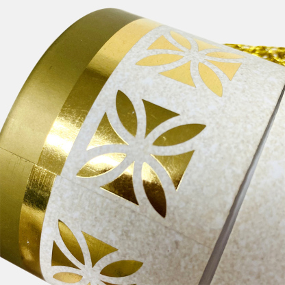 Customized Gold Stamping Paper Tube with Handle Wholesale